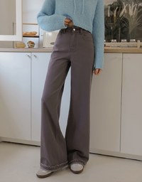 Bouclé Hooded Knit Top