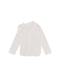 Sexy Lazy Off-Shoulder Open Collar Blouse Shirt