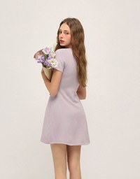 Heart-shaped Leisure Bodycon Dress