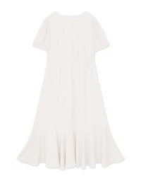 Chiffon Ruched Mermaid Long Dress