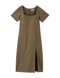 AIRY HOURGLASS BRA DRESS Short Sleeve Mini Dress