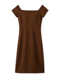 AIRY HOURGLASS Cooling Bra Padded Off Shoulder Midi Dress