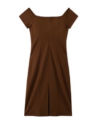AIRY HOURGLASS Cooling Bra Padded Off Shoulder Midi Dress