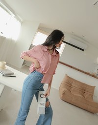 Faux 2 Piece Layer Sheer Top