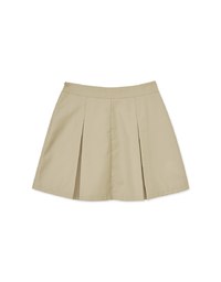 Textured Wide Pleated Suit Skirts