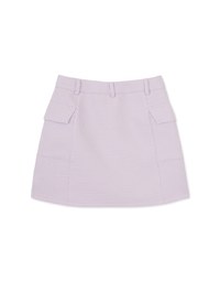 Minimalist Knit Tweed Skirts