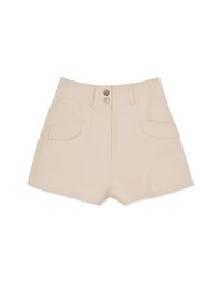 Fashionable Button-Up High Waisted Shorts