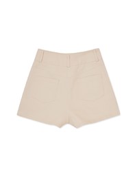 Fashionable Button-Up High Waisted Shorts
