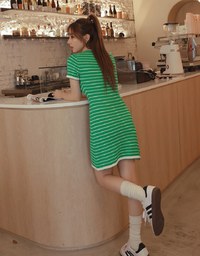 Alphabet Bodycon Dress