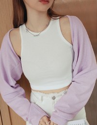 Two-Piece Off-Shoulder Short Top