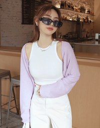 Two-Piece Off-Shoulder Short Top