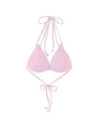 【DOUBLE PUSH】Extreme Push Up Bikini Top 3 Way Dual Strap Wavy Textured Bra Padded