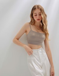Airy Sculpt High-Elastic Thin Strap Short Bra Top
