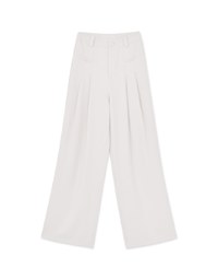 Slim Pleated Long Pants