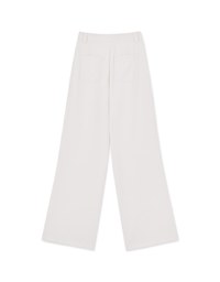 Slim Pleated Long Pants