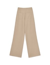 Slim Pleated Long Pants