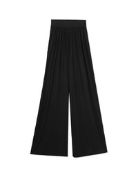 Airy Cool High Waisted Wide Pants Culottes