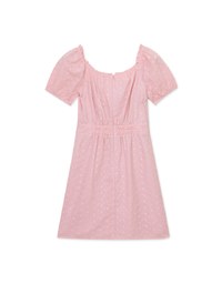2 Way Cotton Lace Strap Mini Dress