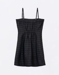 【HXA Design】3 WAY Chic Tweed Cami Mini Dress With Pearl Strap H10