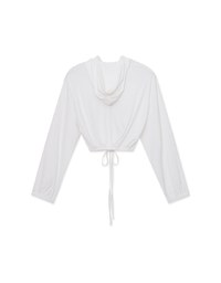 Airy Cool Drawstring Crop Jacket