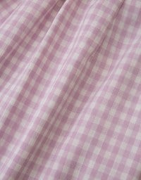 SET WEAR of TOP and SHORTS French Checkered Prints Twisted Design ( Cotton Synthetics)