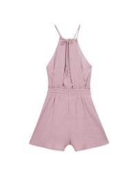 Ruched Halter Jumpsuit