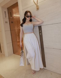 Airy Sculpt High Elastic Thin Strap Bra Top
