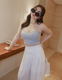 Airy Sculpt High Elastic Thin Strap Bra Top