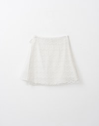Layered Lace Mini Skirt ( Skorts with Under-shorts)