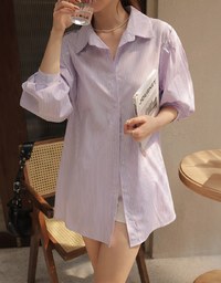 2WAY Detachable Long Blouse