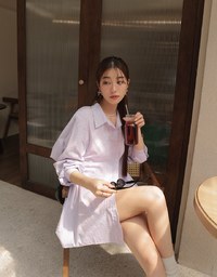 2WAY Detachable Long Blouse