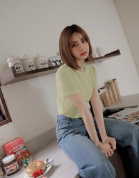 Vibrant Summer Textured Short Sleeve Top