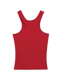 Plain Cut Shoulder Padded Tank Top