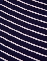 Basic Striped Bodycon Long Skirt