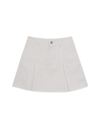 Heavyweight Classic Pleated Skirt