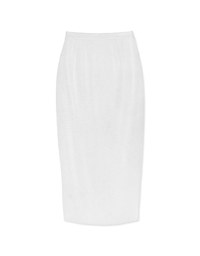 Sheer Bubble Gauze Split Maxi Skirt