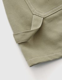 Stitched Heavyweight Jeans Denim Shorts