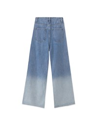 Casual Jeans Denim High Waisted WIde Pants Culottes