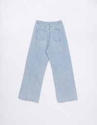 Edgy Cocoon Jeans Denim Long Pants