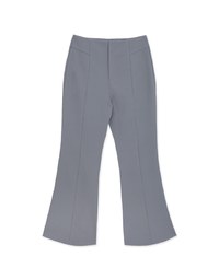 Regular Length High Waist Flared Trousers