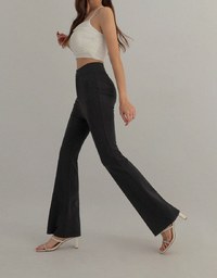 AIRY HOURGLASS V-LINE Waistband Flared Pants 【Sculpt & Stretch 2.0 】