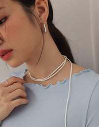 Basic Soft Ribbed Knit Fitted Crop Top with Lettuce Trim