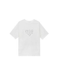 Motivational Quotes Short Sleeve Oversized Tee