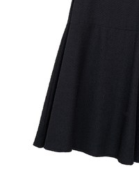 Bubble Gauze Textured High Waist Flowy Maxi Skirt