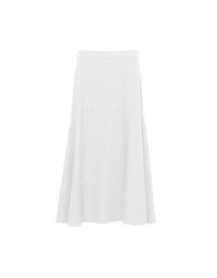 Bubble Gauze Textured High Waist Flowy Maxi Skirt