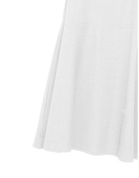 Bubble Gauze Textured High Waist Flowy Maxi Skirt