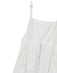 Casual Chic Wide Leg Jeans Denim Jumpsuit with Front Pocket
