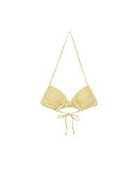 【PUSH UP】Multi Way Ripple Textured Push Up Bikini Top