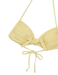 【PUSH UP】Multi Way Ripple Textured Push Up Bikini Top