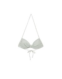 【PUSH UP】Multi Way Ripple Textured Push Up Bikini Top